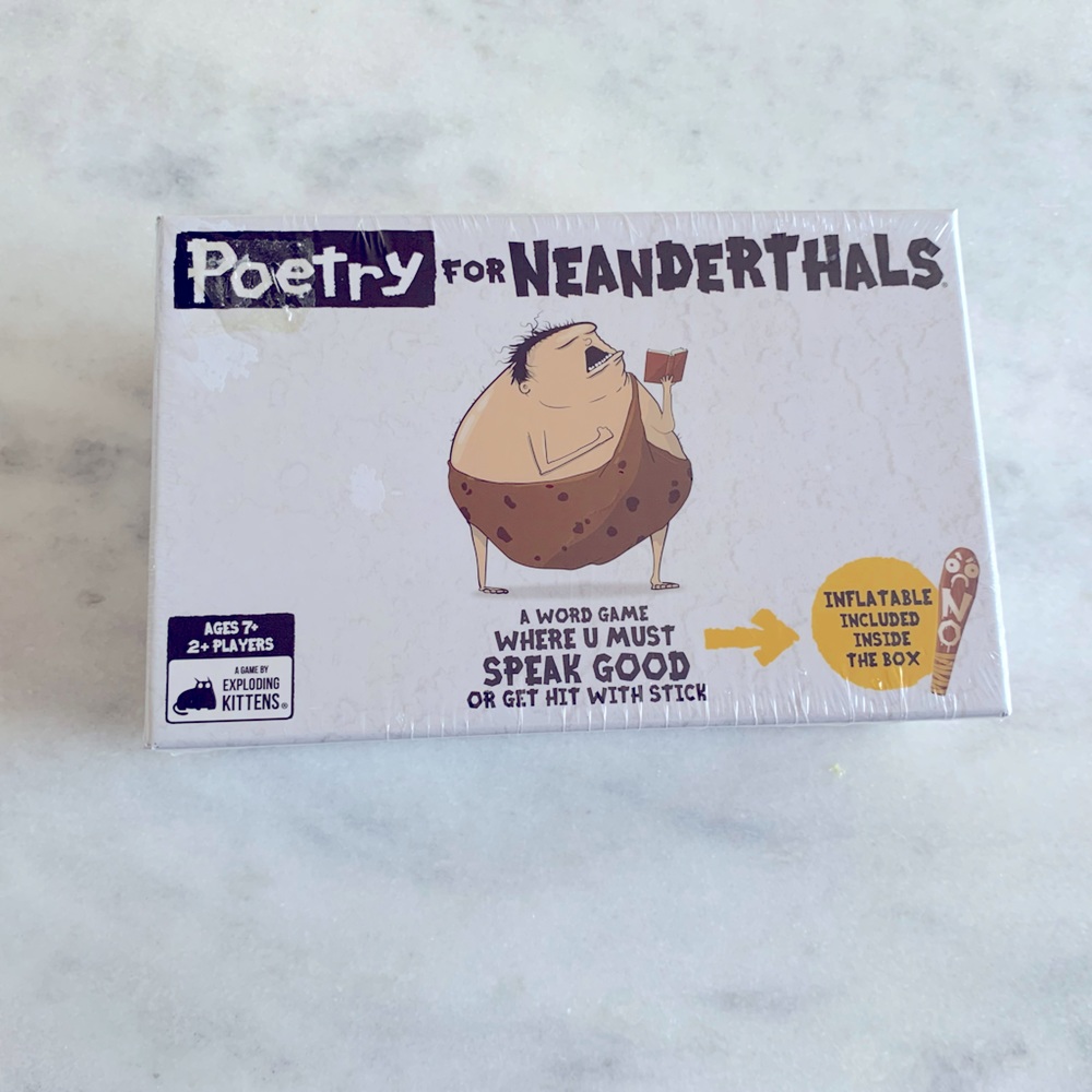 Poetry for Neanderthals by Exploding Kittens LLC - Family Card Game - Brand New